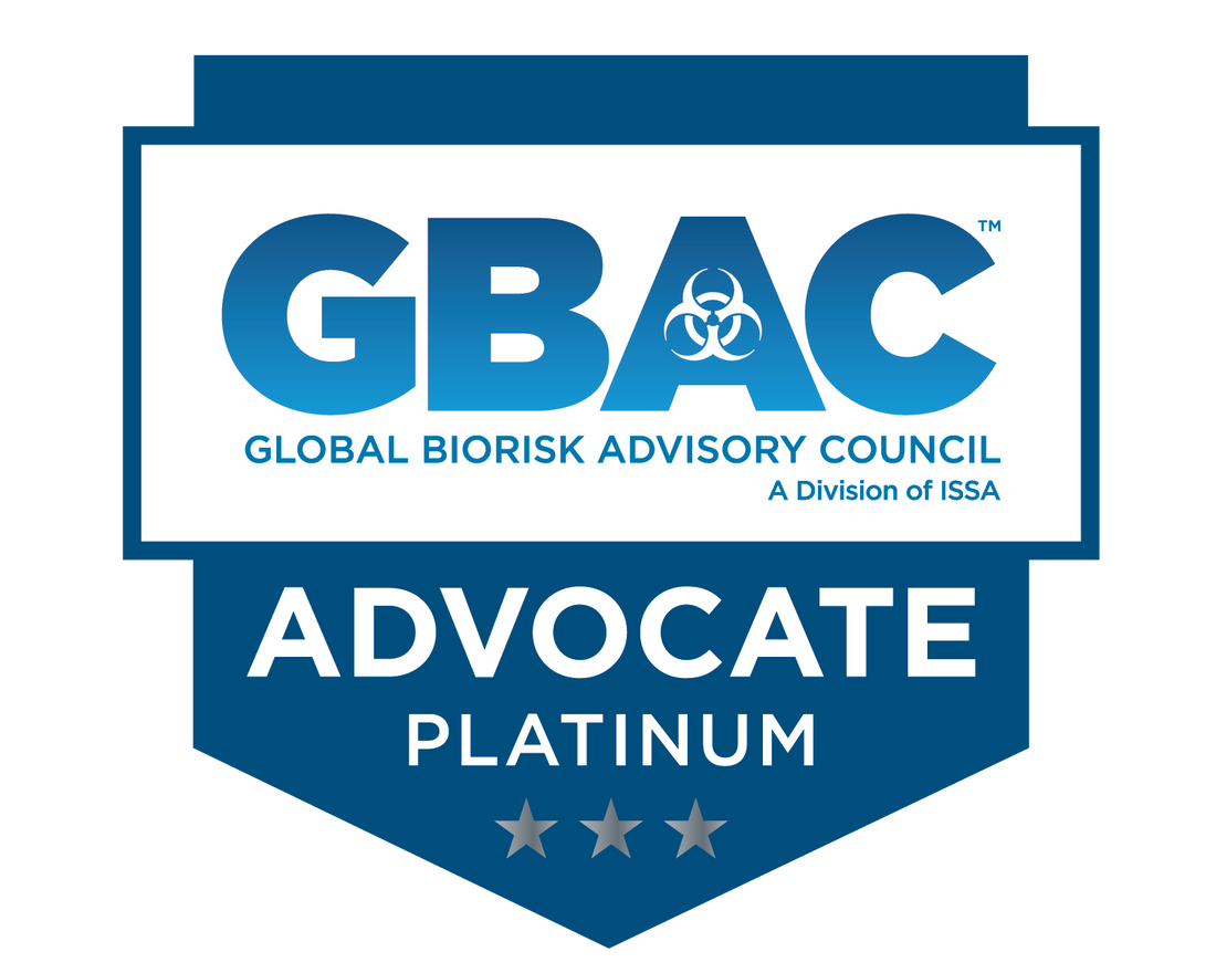 Blue GBAC Advocate Platinum Seal